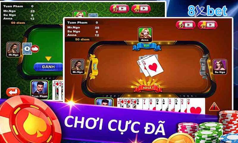 Sâm lốc 8XBet – Game bài đổi thưởng được yêu thích nhất Hướng dẫn tham gia chơi Sâm lốc tại 8XBet