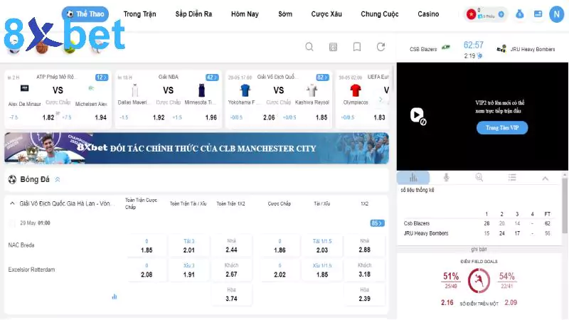 Thể thao 8xbet - Nơi tận hưởng những trận cầu kịch tính nhất Hướng dẫn cách tham gia cá cược thể thao tại 8xbet
