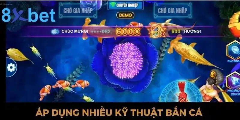 Game Bắn Cá Online Đẳng Cấp Và Bí Kíp Nhận Về Thưởng Khủng Áp dụng nhiều kỹ năng bắn tại 8xbet