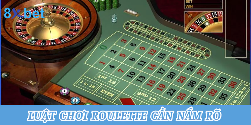 Hướng dẫn cách chơi Roulette đúng chuẩn tại nhà cái 8xbet Luật chơi Roulette cần nắm rõ
