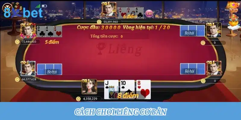 Hướng dẫn cách chơi Liêng đơn giản, dễ hiểu cho người mới chơi Luật chơi, các hành động và cách xếp bài và tính điểm khi đánh bài Liêng