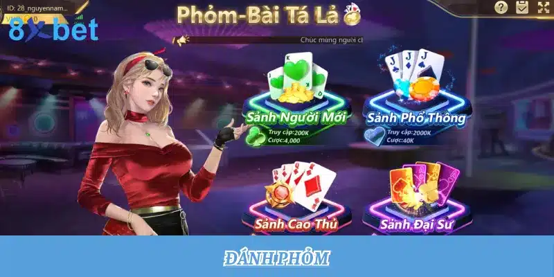 Kinh nghiệm đánh Phỏm dễ thắng đang được săn đón tại 8xbet đánh Phỏm