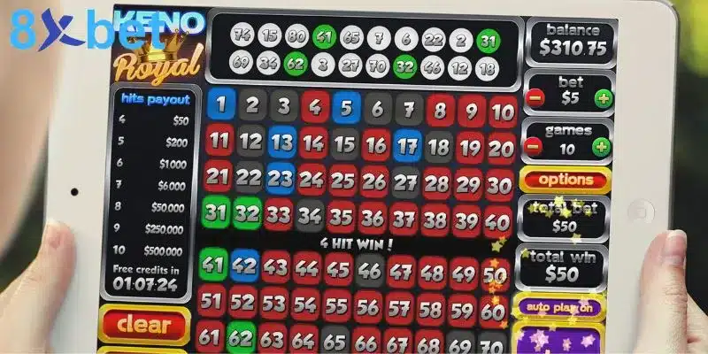 Xổ số Keno - Tham gia ngay nhận quà thưởng cực khủng Đổi đời nhanh chóng khi chiến thắng ván cược Keno